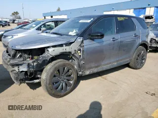 2021 Land Rover Discovery Sport SE with VIN SALCP2FX1MH884166, listed as a Copart auction lot 44009894 with 37,523 mi miles and Salvage Title. Bid and sale history available at carsss.com. Image 1.