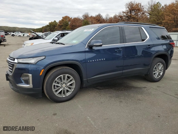 2023 Chevrolet Traverse LT Cloth with VIN 1GNEVGKW8PJ162858, listed as a Copart auction lot 41449485 with 11,545 mi miles and Non Repairable. Bid and sale history available at carsss.com. Image 1.