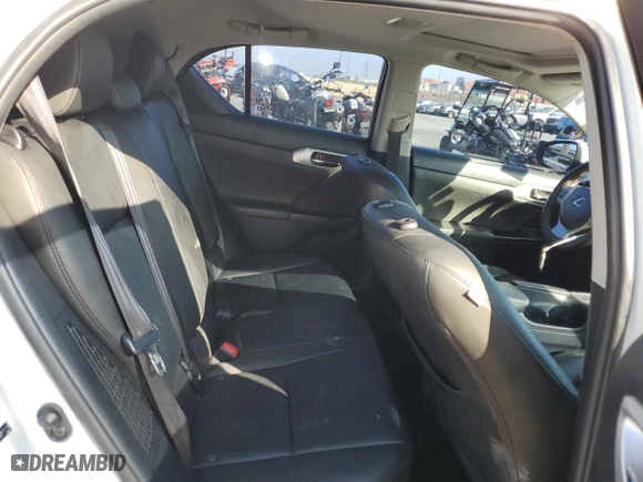 2013 Lexus CT 200h Hybrid with VIN JTHKD5BH9D2171710, listed as a Copart auction lot 45598025 with 203,826 mi miles and Salvage Title. Bid and sale history available at carsss.com. Image 10.