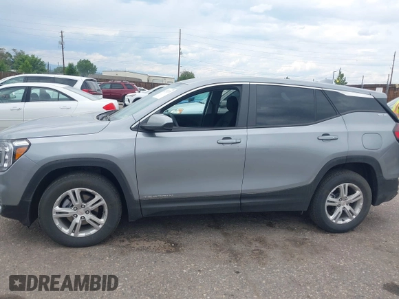 2024 GMC Terrain SLE with VIN 3GKALTEGXRL347620, listed as a IAAI auction lot 42772271 with 25,949 mi miles and . Bid and sale history available at DreamBid. Image 14.