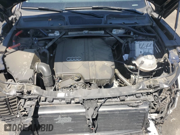 2021 Audi Q5 Premium Plus with VIN WA1BAAFY9M2108985, listed as a Copart auction lot 61656745 with 57,572 mi miles and Salvage title. Bid and sale history available at DreamBid. Image 12.