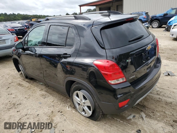 2021 Chevrolet Trax LT with VIN KL7CJLSB4MB324912, listed as a Copart auction lot 66497224 with 59,619 mi miles and Salvage title. Bid and sale history available at DreamBid. Image 2.
