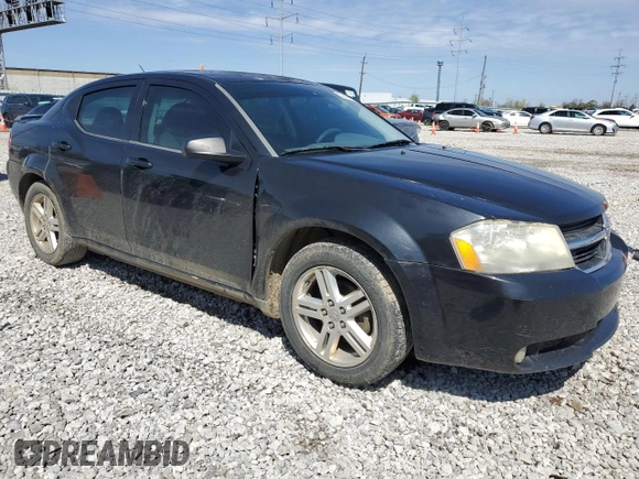 2008 Dodge Avenger SXT with VIN 1B3LC56K28N287318, listed as a Copart auction lot 52028125 with 205,209 mi miles and Salvage Title. Bid and sale history available at carsss.com. Image 4.