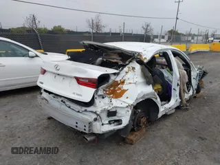 2016 Lexus IS 350 with VIN JTHBE1D28G5025798, listed as a IAAI auction lot 41140187 with Not Provided miles. Bid and sale history available at carsss.com. Image 4.