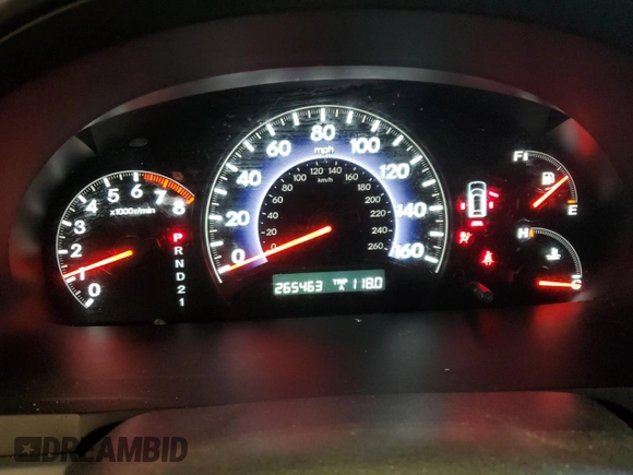 2007 Honda Odyssey EX с VIN 5FNRL38457B132819, выставлен на аукционе Copart как лот 57711625 с пробегом 265 463 миль миль и Списание • Salvage title. История ставок и продаж доступна на DreamBid. Изображение 9.