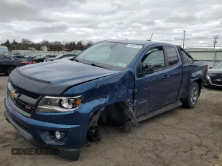 2020 Chevrolet Colorado 4WD Z71 with VIN 1GCHTDEN7L1140874, listed as a Copart auction lot 49162725 with 38,875 mi miles and Salvage Title. Bid and sale history available at carsss.com. Image 1.