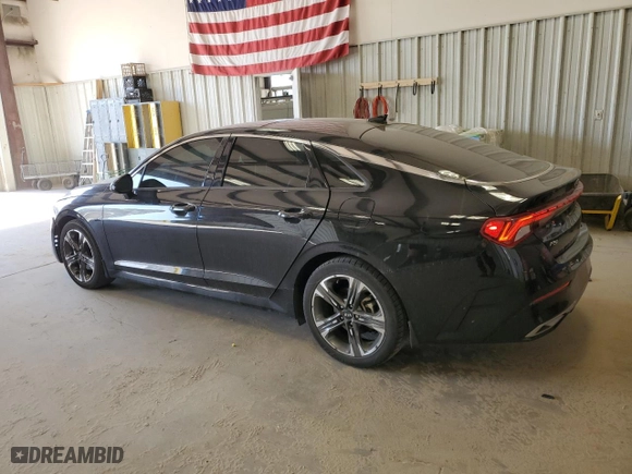 2021 Kia K5 EX with VIN 5XXG34J22MG035012, listed as a Copart auction lot 49859025 with 61,423 mi miles and Salvage Title. Bid and sale history available at carsss.com. Image 2.