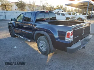 2006 Mitsubishi Raider Duro Cross with VIN 1Z7HC38K26S578751, listed as a Copart auction lot 46173615 with 107,371 mi miles and Salvage Title. Bid and sale history available at carsss.com. Image 2.