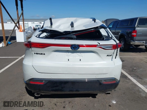 2024 Toyota Venza LE with VIN JTEAAAAH6RJ168269, listed as a IAAI auction lot 41713014 with 12,522 mi miles and . Bid and sale history available at DreamBid. Image 16.