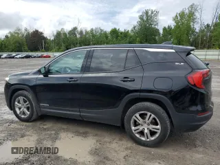 2020 GMC Terrain SLE with VIN 3GKALMEV3LL240369, listed as a Copart auction lot 60046055 with 112,884 mi miles and Salvage title. Bid and sale history available at DreamBid. Image 2.