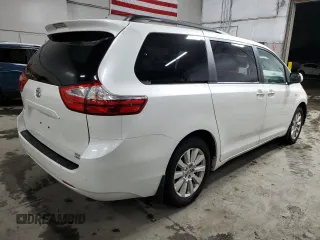 2017 Toyota Sienna with VIN 5TDDZ3DC3HS167720, listed as a Copart auction lot 88321405 with 86,392 mi miles and Salvage Title. Bid and sale history available at DreamBid. Image 3.