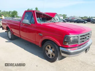 1996 Ford F-150 with VIN 1FTEF15Y1TLB45530, listed as a IAAI auction lot 42563802 with 198,705 mi miles and . Bid and sale history available at DreamBid. Image 1.