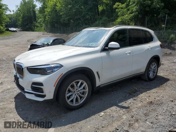 2023 BMW X5 xDrive40i with VIN 5UXCR6C03P9P75351, listed as a Copart auction lot 61465655 with 24,883 mi miles and Salvage title. Bid and sale history available at DreamBid. Image 1.