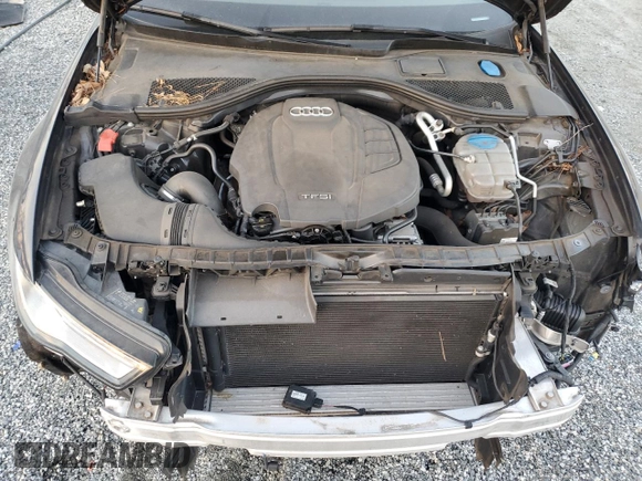 2016 Audi A6 2.0T Premium with VIN WAUFFAFC4GN172476, listed as a Copart auction lot 46979175 with 63,982 mi miles and Salvage Title. Bid and sale history available at carsss.com. Image 11.