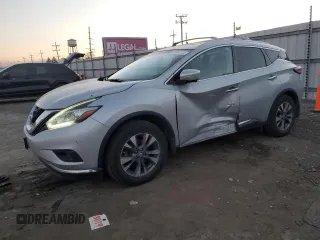 2015 Nissan Murano SV z VIN 5N1AZ2MH3FN229267, wystawiony jako Copart lot #82967134 z przebiegiem 139 291 mil mil oraz Szkoda całkowita • Salvage title. Historia ofert i sprzedaży dostępna na DreamBid. Obrazek 1.