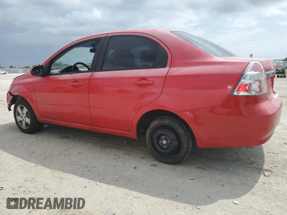 2009 Chevrolet Aveo 1LT z VIN KL1TD56E39B310766, wystawiony jako Copart lot #54663775 z przebiegiem 153 920 mil mil oraz Szkody całkowita. Historia ofert i sprzedaży dostępna na DreamBid. Obrazek 2.