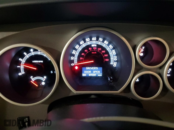 2013 Toyota Tundra 4WD Truck LTD with VIN 5TFBW5F16DX302068, listed as a Copart auction lot 69876784 with 87,222 mi miles and Salvage Title. Bid and sale history available at carsss.com. Image 9.