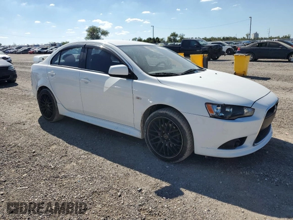 2013 Mitsubishi Lancer GT with VIN JA32U8FW5DU007272, listed as a Copart auction lot 73030774 with 96,313 mi miles and Salvage Title. Bid and sale history available at carsss.com. Image 4.