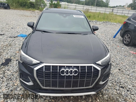 2020 Audi Q3 Premium with VIN WA1AECF35L1088335, listed as a Copart auction lot 65602815 with 53,926 mi miles and Salvage title. Bid and sale history available at DreamBid. Image 5.