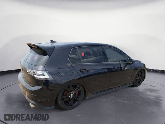 2022 Volkswagen Golf GTI SE with VIN WVWN87CD5NW139650, listed as a Copart auction lot 51297123 with 0 mi miles and Salvage Title. Bid and sale history available at carsss.com. Image 3.