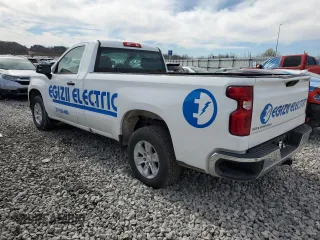 2019 Chevrolet Silverado 1500 Work Truck with VIN 3GCNWAEF1KG261966, listed as a Copart auction lot 50313505 with 160,135 mi miles and Salvage Title. Bid and sale history available at DreamBid. Image 2.