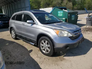 2007 Honda CR-V EX-L with VIN JHLRE387X7C048564, listed as a Copart auction lot 52706005 with 163,844 mi miles and Salvage Title. Bid and sale history available at carsss.com. Image 4.