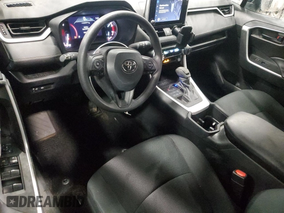 2024 Toyota RAV4 LE with VIN 2T3F1RFV4RC425973, listed as a Copart auction lot 43422345 with 26,682 mi miles and Salvage Title. Bid and sale history available at carsss.com. Image 8.