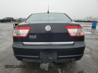 2008 Mercury Milan with VIN 3MEHM07Z18R664118, listed as a Copart auction lot 44212505 with 158,047 mi miles and Salvage Title. Bid and sale history available at carsss.com. Image 6.