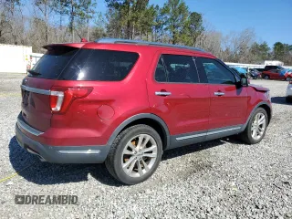 2018 Ford Explorer Limited with VIN 1FM5K7F81JGC47229, listed as a Copart auction lot 49345295 with 78,740 mi miles and Salvage Title. Bid and sale history available at carsss.com. Image 3.