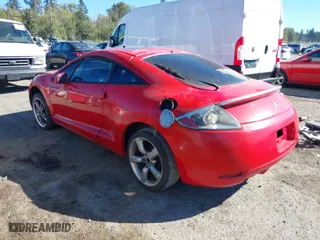 2006 Mitsubishi Eclipse GT with VIN 4A3AK34T36E033796, listed as a IAAI auction lot 41432132 with 1 mi miles. Bid and sale history available at carsss.com. Image 3.