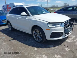 2016 Audi Q3 Prestige with VIN WA1GFCFS9GR022778, listed as a IAAI auction lot 41986610 with 14,508 mi miles. Bid and sale history available at carsss.com. Image 1.