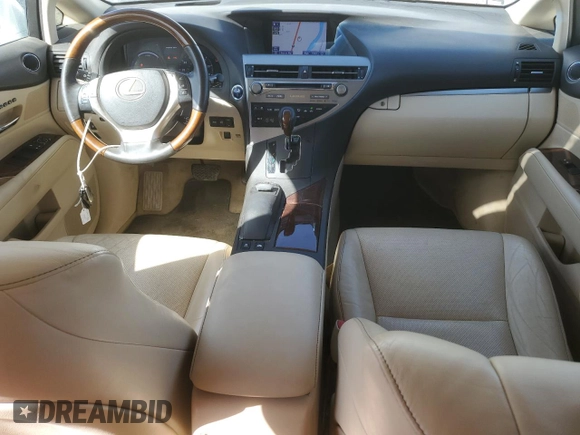 2013 Lexus RX 450h with VIN JTJBC1BA4D2437969, listed as a Copart auction lot 48667865 with 137,227 mi miles and Salvage Title. Bid and sale history available at DreamBid. Image 8.