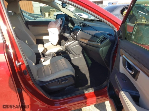 2018 Honda CR-V EX-L with VIN 2HKRW1H86JH521251, listed as a IAAI auction lot 41828701 with 118,706 mi miles. Bid and sale history available at carsss.com. Image 5.