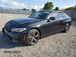 2020 BMW 3 Series 330i with VIN 3MW5R1J04L8B35196, listed as a Copart auction lot 55134475 with Not provided miles and Salvage title. Bid and sale history available at DreamBid. Image 1.