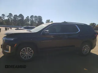 2023 Chevrolet Traverse LT Leather with VIN 1GNERHKW2PJ208498, listed as a Copart auction lot 78022824 with 46,040 mi miles and Salvage Title. Bid and sale history available at carsss.com. Image 1.