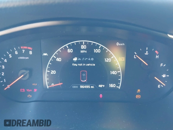 2015 Kia Cadenza Premium with VIN KNALN4D72F5171418, listed as a IAAI auction lot 41243986 with 96,495 mi miles. Bid and sale history available at carsss.com. Image 7.