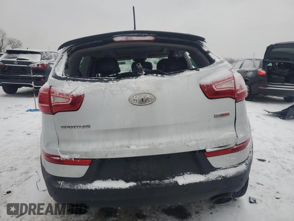 2011 Kia Sportage SX with VIN KNDPC3A69B7144327, listed as a Copart auction lot 88137525 with Not provided miles and Salvage title. Bid and sale history available at DreamBid. Image 6.