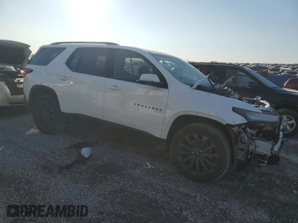 2023 Chevrolet Traverse RS with VIN 1GNERJKW5PJ280013, listed as a Copart auction lot 42718935 with 31,488 mi miles and Salvage Title. Bid and sale history available at carsss.com. Image 4.