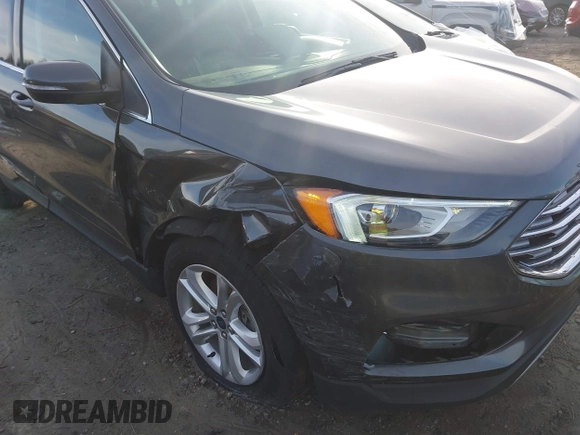 2019 Ford Edge SEL with VIN 2FMPK3J94KBC57523, listed as a IAAI auction lot 41601157 with 54,757 mi miles. Bid and sale history available at carsss.com. Image 6.
