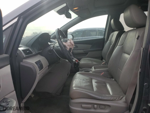 2014 Honda Odyssey EX-L with VIN 5FNRL5H60EB116666, listed as a Copart auction lot 43124855 with 205,050 mi miles and Salvage Title. Bid and sale history available at carsss.com. Image 7.