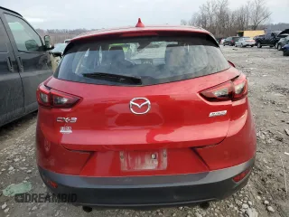 2018 Mazda CX-3 Sport with VIN JM1DKDB7XJ0313152, listed as a Copart auction lot 84892764 with 42,727 mi miles and Salvage Title. Bid and sale history available at carsss.com. Image 6.