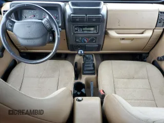 2002 Jeep Wrangler Sport with VIN 1J4FA49S62P704405, listed as a Copart auction lot 74531924 with 0 mi miles and Salvage Title. Bid and sale history available at carsss.com. Image 8.
