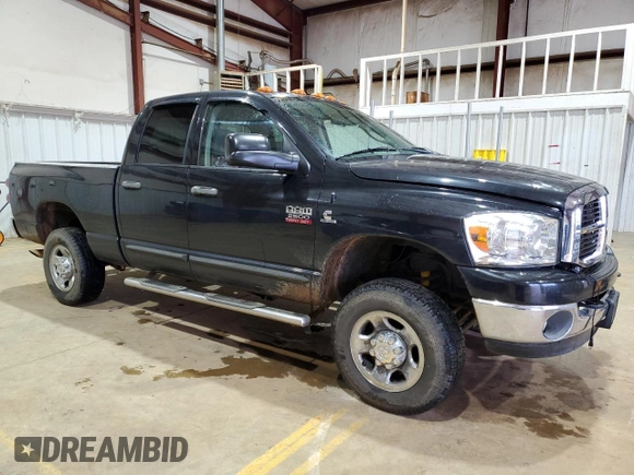 2007 Dodge Ram 2500 SLT with VIN 3D7KS28CX7G748523, listed as a Copart auction lot 45048285 with 354,317 mi miles and Salvage Title. Bid and sale history available at carsss.com. Image 4.