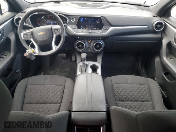 2022 Chevrolet Blazer LT with VIN 3GNKBHR49NS113055, listed as a Copart auction lot 54768725 with 51,151 mi miles and Salvage title. Bid and sale history available at DreamBid. Image 8.