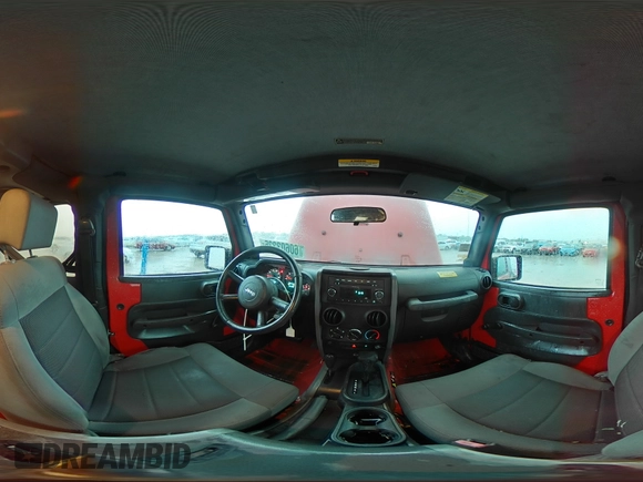 2008 Jeep Wrangler X z VIN 1J4FA24188L650933, wystawiony jako Copart lot #60603225 z przebiegiem 121 682 mil mil oraz Szkoda całkowita • Salvage title. Historia ofert i sprzedaży dostępna na DreamBid. Obrazek 14.