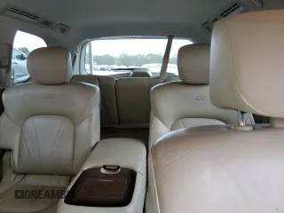 2012 Infiniti QX56 7-passenger with VIN JN8AZ2NE5C9017245, listed as a Copart auction lot 79654654 with 153,294 mi miles and Salvage Title. Bid and sale history available at carsss.com. Image 10.