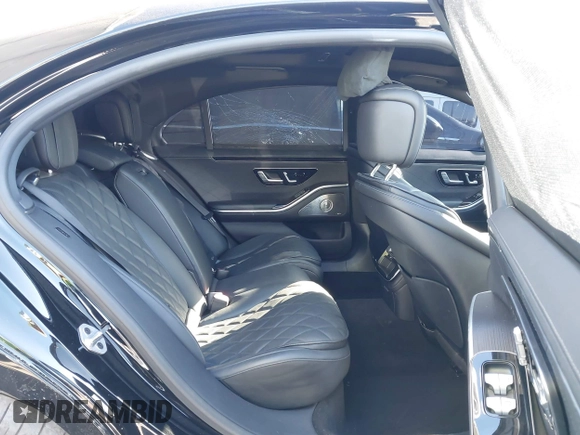 2023 Mercedes-Benz S-Class S 580 with VIN W1K6G7GBXPA177218, listed as a IAAI auction lot 41349331 with 38,733 mi miles. Bid and sale history available at carsss.com. Image 8.