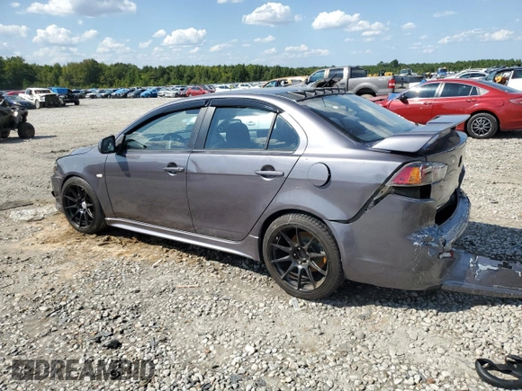 2009 Mitsubishi Lancer GTS with VIN JA3AU86W69U023774, listed as a Copart auction lot 71438484 with 260,775 mi miles and Salvage Title. Bid and sale history available at carsss.com. Image 2.