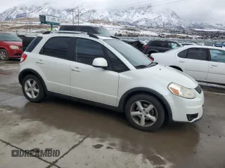 2009 Suzuki SX4 Man Touring Pkg AWD with VIN JS2YB417496200458, listed as a Copart auction lot 45991455 with 91,913 mi miles and Salvage Title. Bid and sale history available at carsss.com. Image 4.