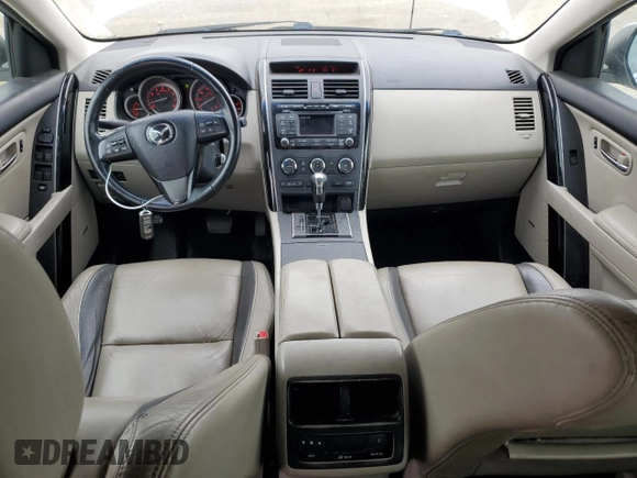 2012 Mazda CX-9 Touring with VIN JM3TB3CV3C0336043, listed as a Copart auction lot 59914335 with 106,595 mi miles and Salvage title. Bid and sale history available at DreamBid. Image 8.